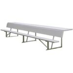 21' Players Bench w/ Shelf