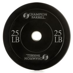 Olympic Rubber Plate Black 25lb