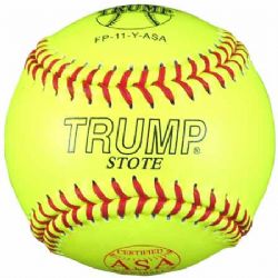 Trump® FP-11-Y-ASA Softballs (Dozen)