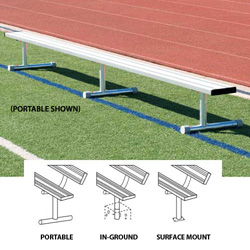 15' Permanent Bench w/o Back