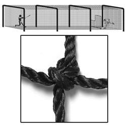 All-Star  Nylon Batting Tunnel 70 x 14 x 12