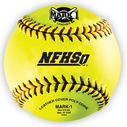 Mark 1™12" NFHS Softballs (Dozen)