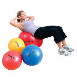 Reactor by Champion Barbell Core Stability Ball (65 cm Yellow)