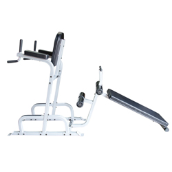 Ab Exerciser/Dip Station & Sit Up Board Combo
