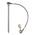 Spike with Cable Lanyard