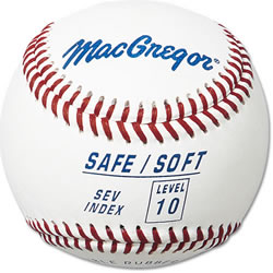 MacGregor®Safe/Soft Baseballs- Level 10 (Dozen)