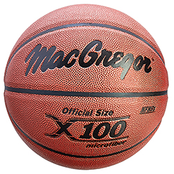 MacGregor®X100 Indoor Basketball - Official Size 29.5 in.